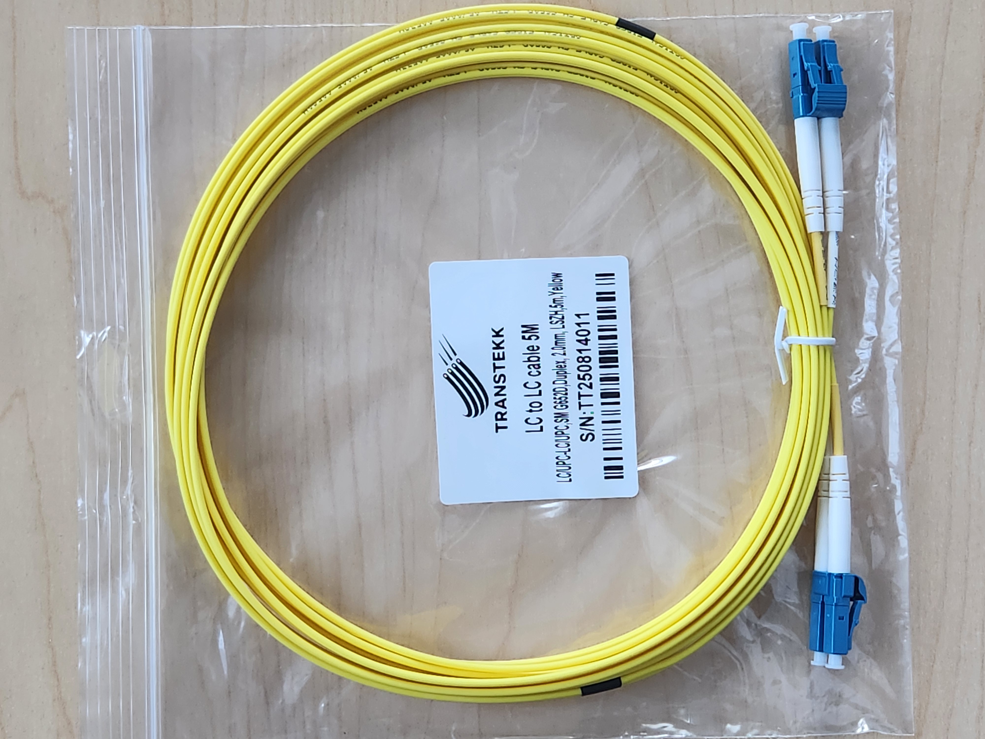 12F MPO/APC yellow cable 5M